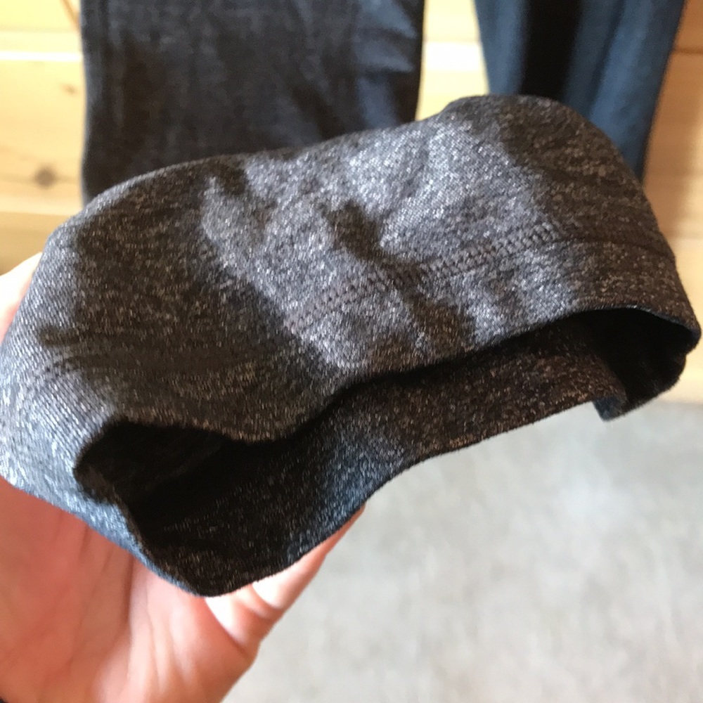 LULULEMON Wunder Under *Straight Leg Vintage Bow/Dip Front Luon 7/8 Pant - Picture 3 of 5
